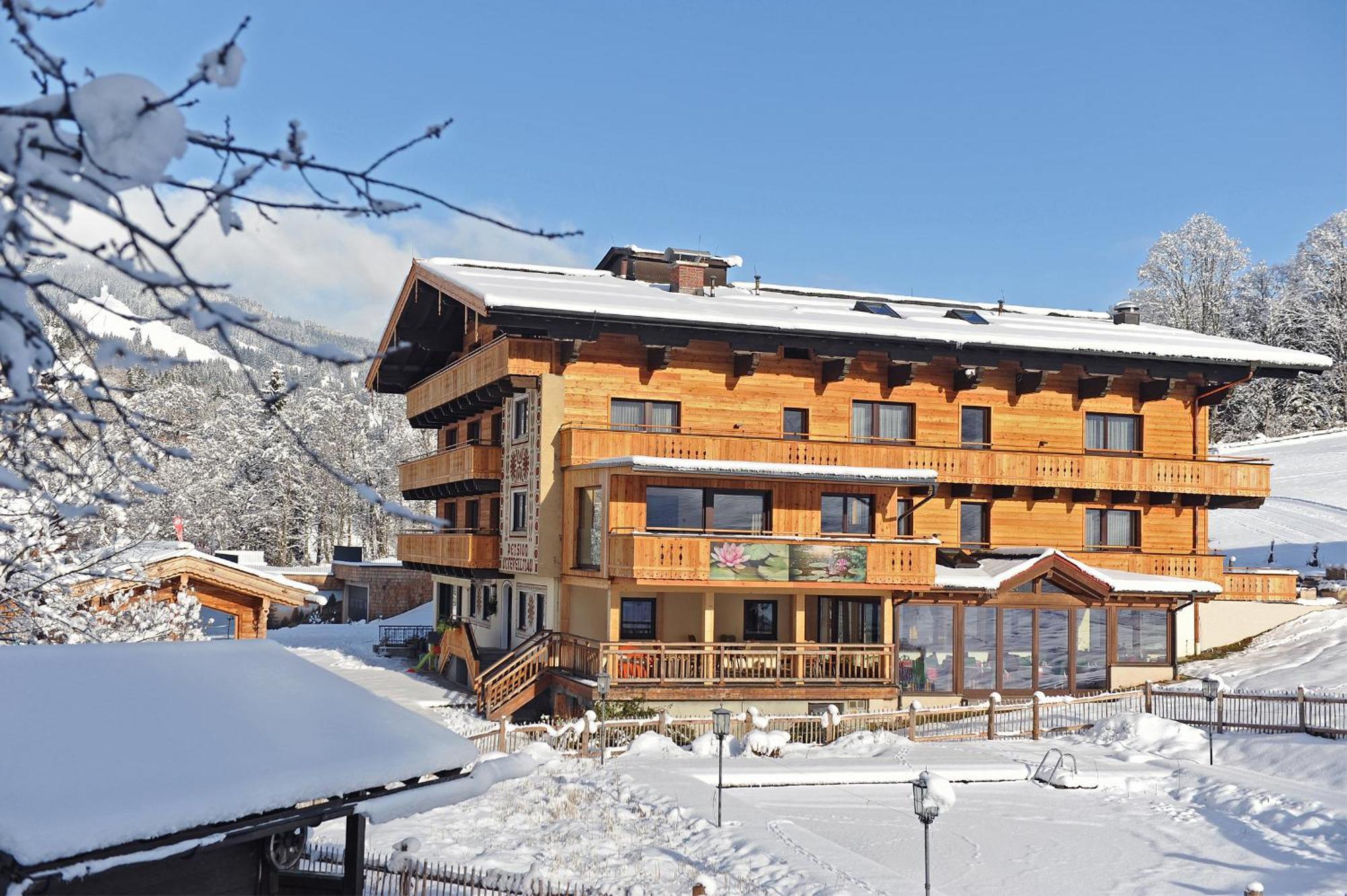 Ski In Ski Out Hotel Unterellmau Saalbach-Hinterglemm Eksteriør billede