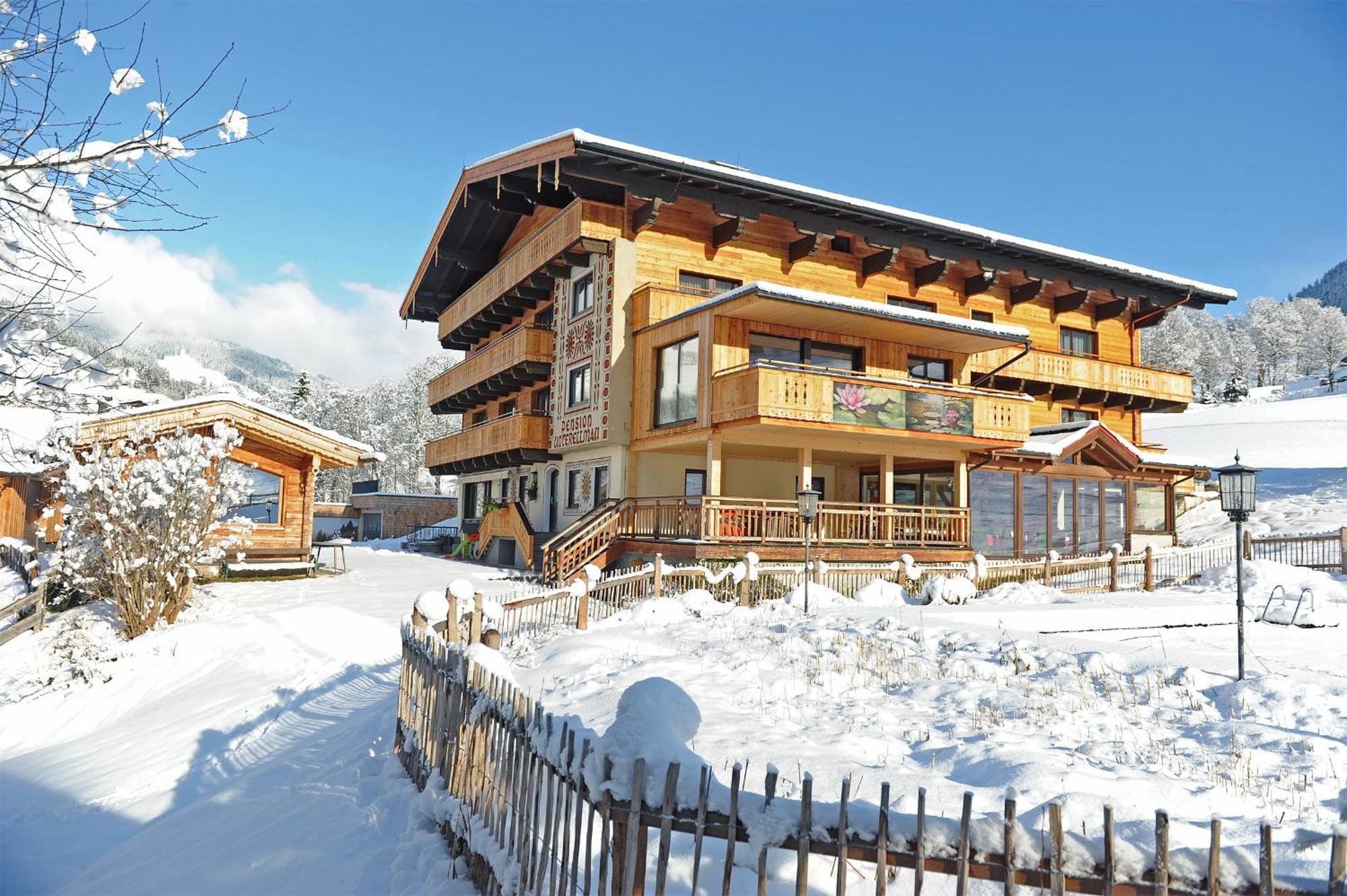 Ski In Ski Out Hotel Unterellmau Saalbach-Hinterglemm Eksteriør billede