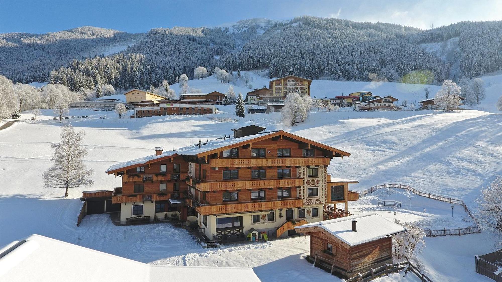 Ski In Ski Out Hotel Unterellmau Saalbach-Hinterglemm Eksteriør billede
