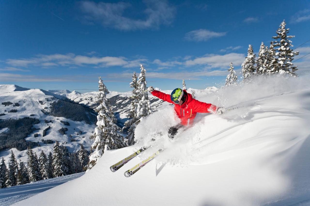 Ski In Ski Out Hotel Unterellmau Saalbach-Hinterglemm Eksteriør billede